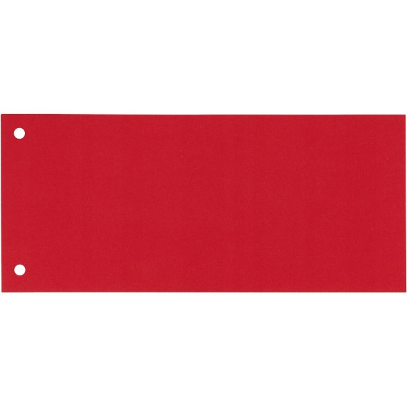 Przekładki papier czerwone 1/3 A4 12937/20995
