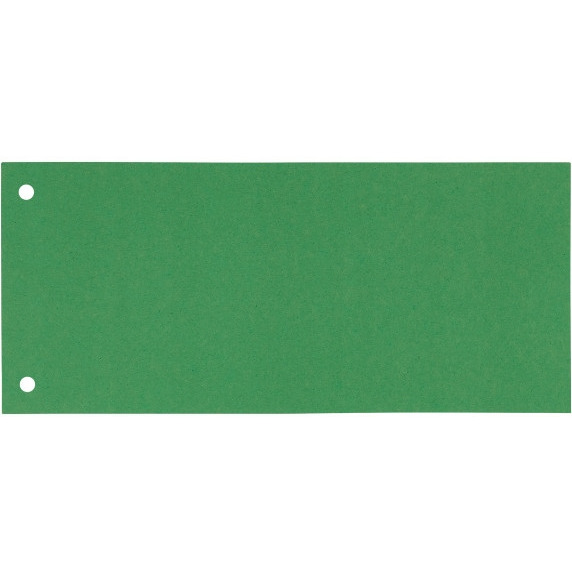 Przekładki papier zielone 1/3 A4 12939/20997