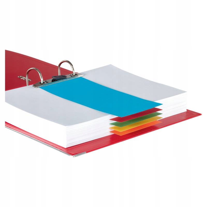 Przekładki 1/3 A4 Maxi Esselte, mix kolorów