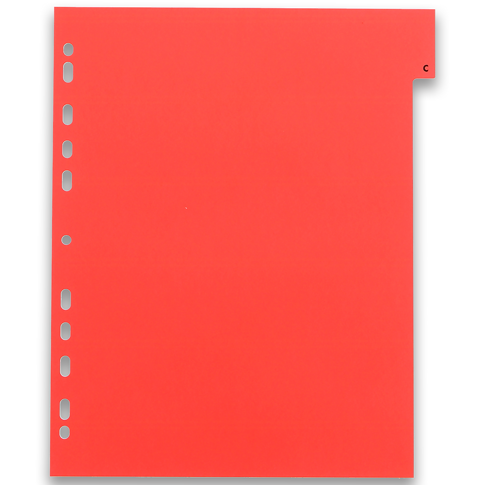 Przekładki A4 MAXI A-Z kolor PP alfabetyczne ELBA 100204733