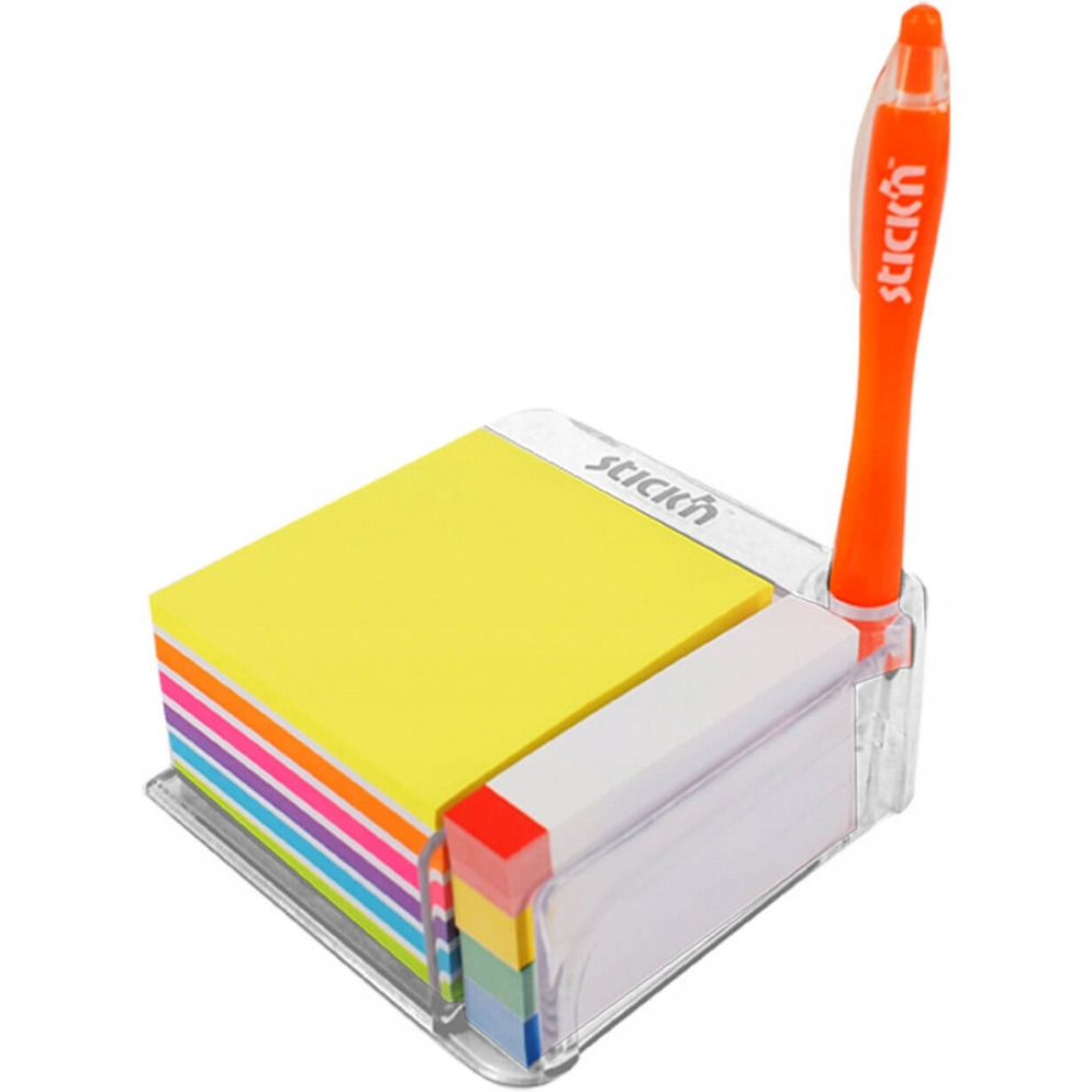 Przyborniki STICK"N 21432 z notesami i zakładkami na biurko