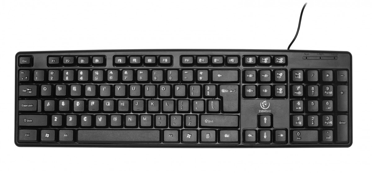 Zestaw USB klawiatura + mysz Simson 1,8m