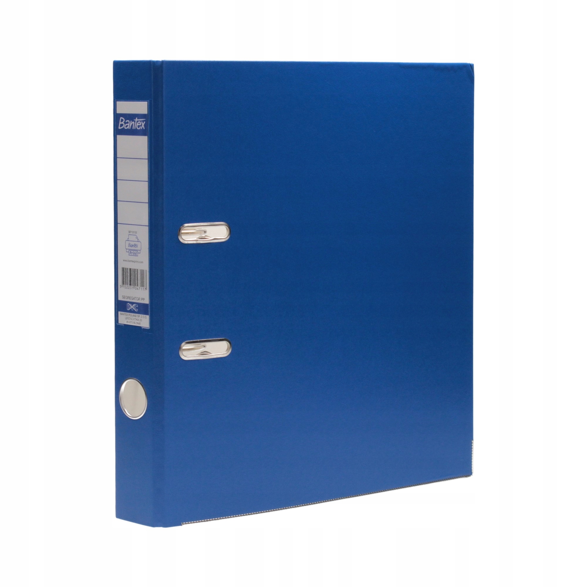 Segregator BANTEX A4/50mm jasnoniebieski z szyną 100551802