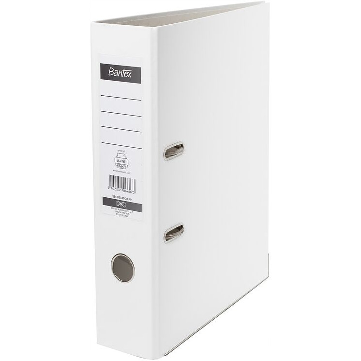 Segregator BANTEX A4/80mm XXL biały 100551787