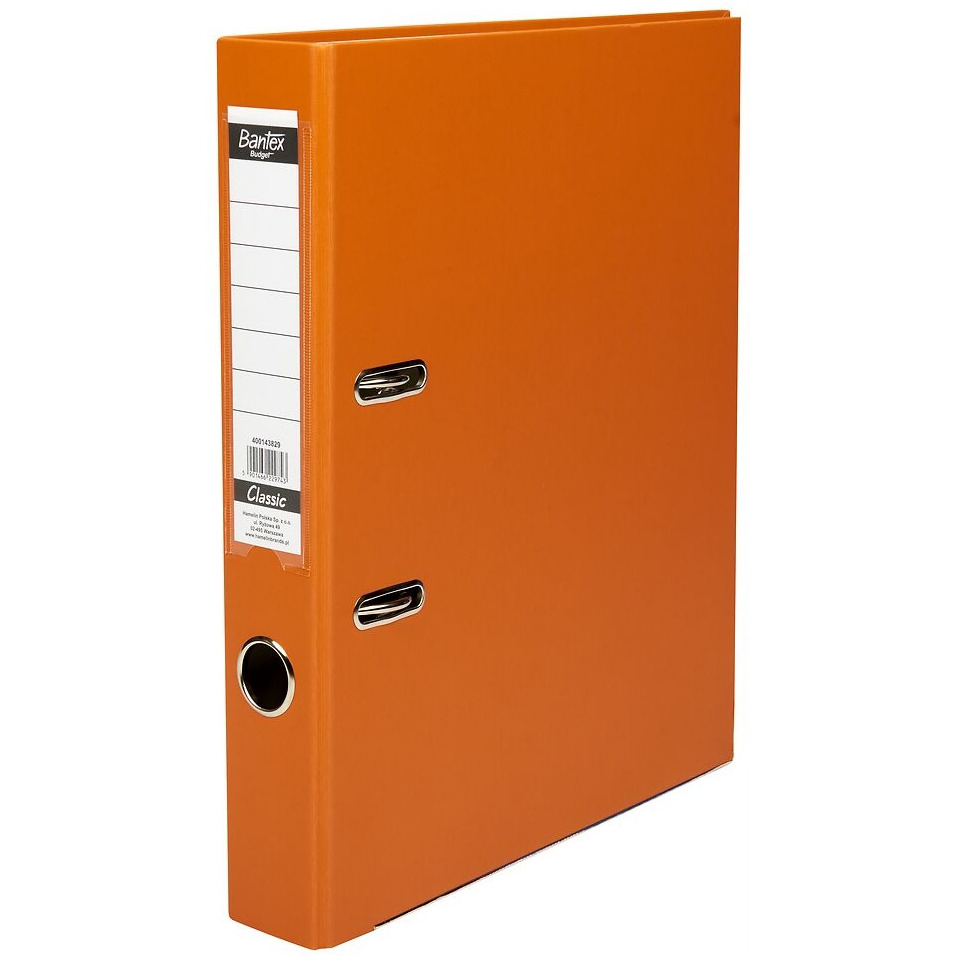SEGREGATOR BANTEX BUDGET CLASSIC 5 CM POMARAŃCZOWY 400143829