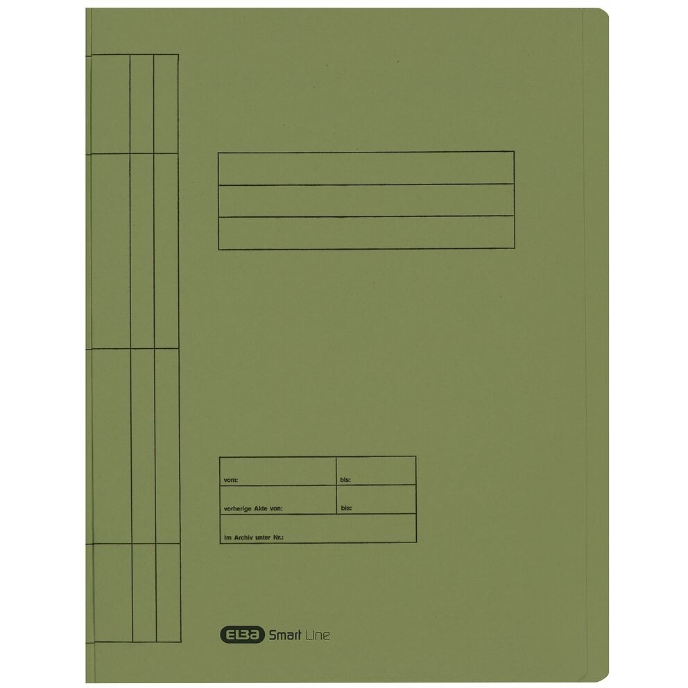 Skoroszyt kartonowy ELBA zielony 100090781