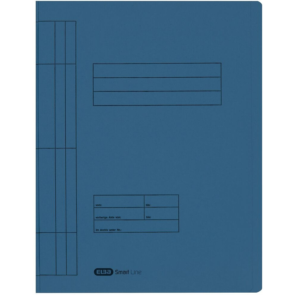 Skoroszyt kartonowy ELBA niebieski 100090773