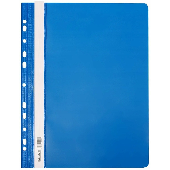 Skoroszyt twardy zawieszany A4 SH-01 niebieski (10sztuk) BIURFOL