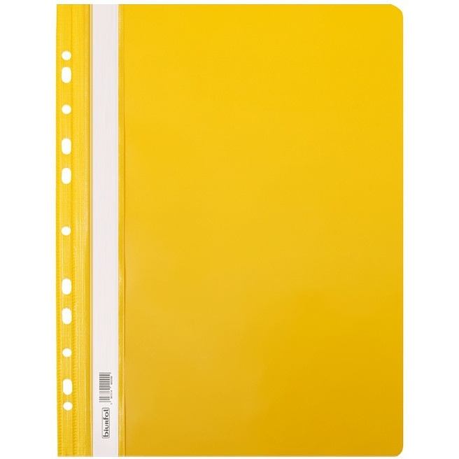 Skoroszyt twardy zawieszany A4 SH-01 żółty (10sztuk) BIURFOL