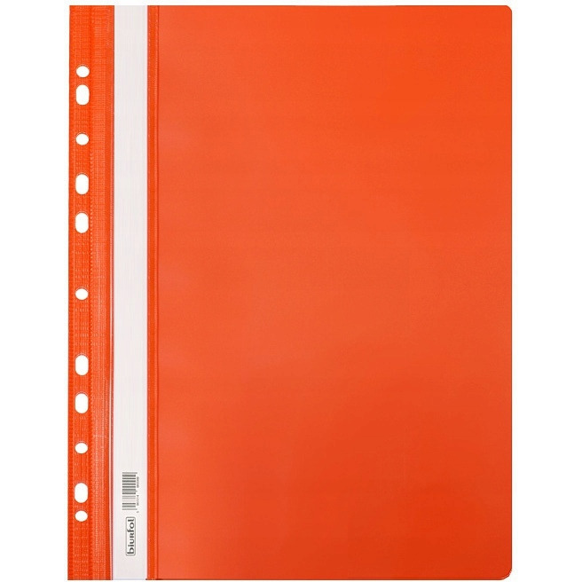 Skoroszyt twardy zawieszany A4 SH-01 pomarańczowy (10sztuk) BIURFOL