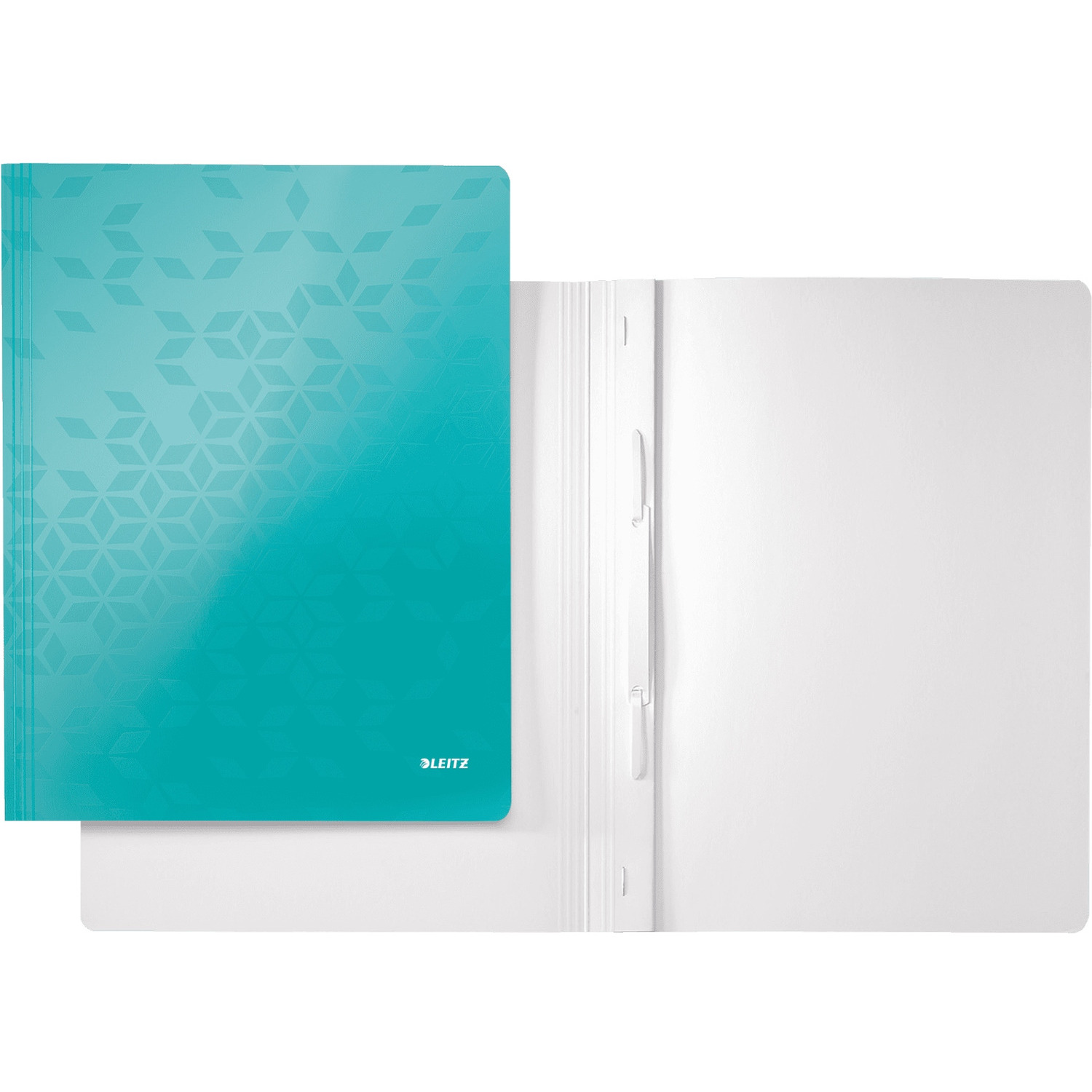Skoroszyt kartonowy WOW turkusowy 30010051 LEITZ
