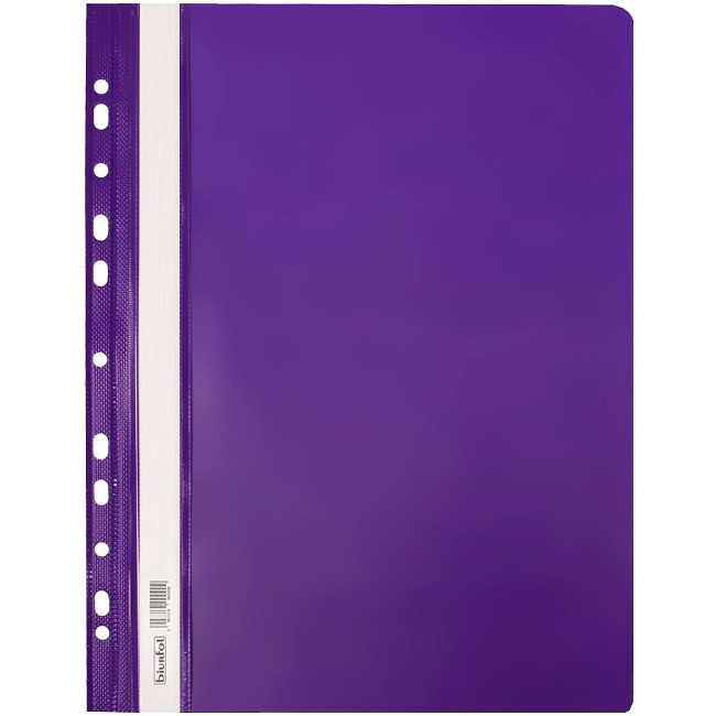 Skoroszyt A4 twardy wpinany BIURFOL fioletowy (10szt) SH-01-11