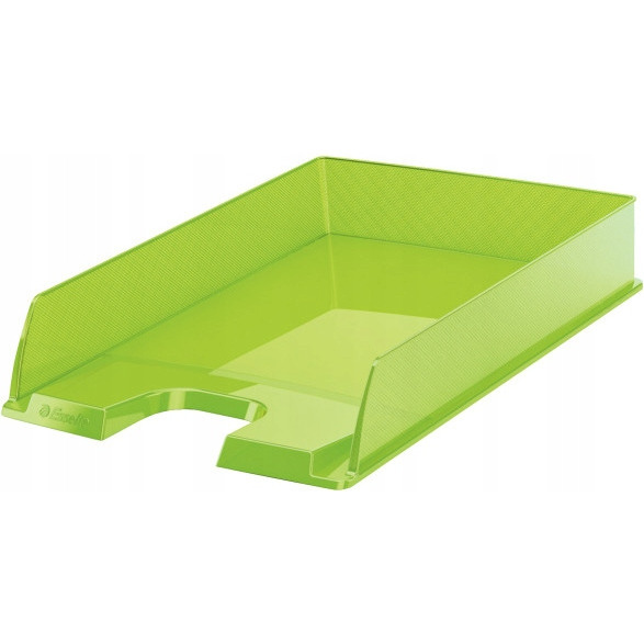 Półka na dokumenty Europost, przezroczysty zielony