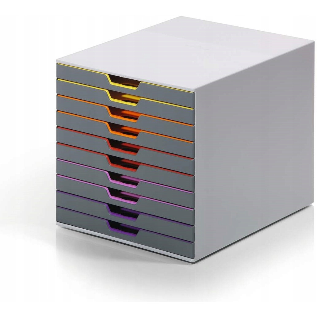 Pojemnik VARICOLOR z 10 szufladkami DURABLE 7610-27