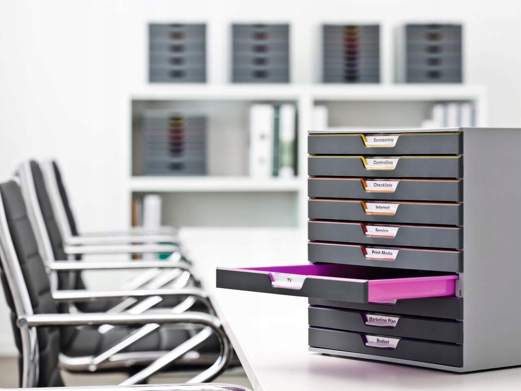 Pojemnik VARICOLOR z 10 szufladkami DURABLE 7610-27