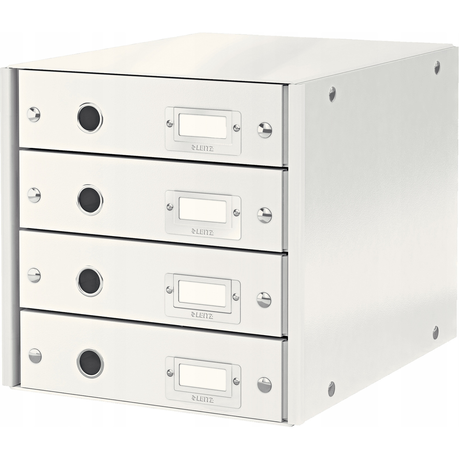 Pojemnik z 4 szufladami LEITZ C&S biały 60490001