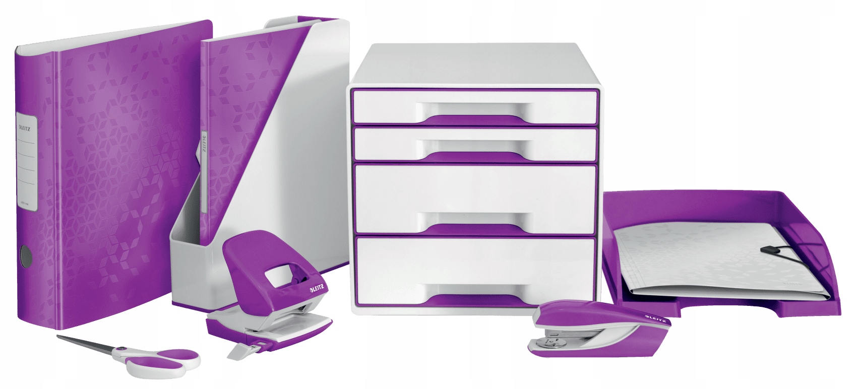 Półka na dokumenty LEITZ Plus pomarańczowa WOW 52263062