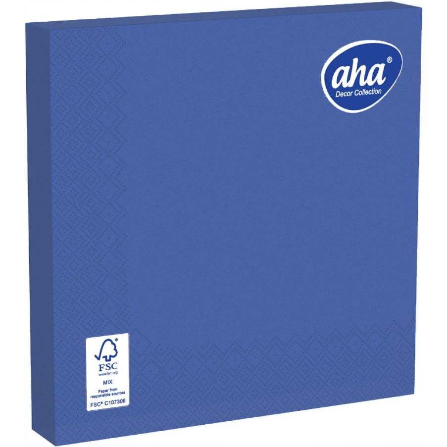 Serwetki AHA niebieski  /granatowe