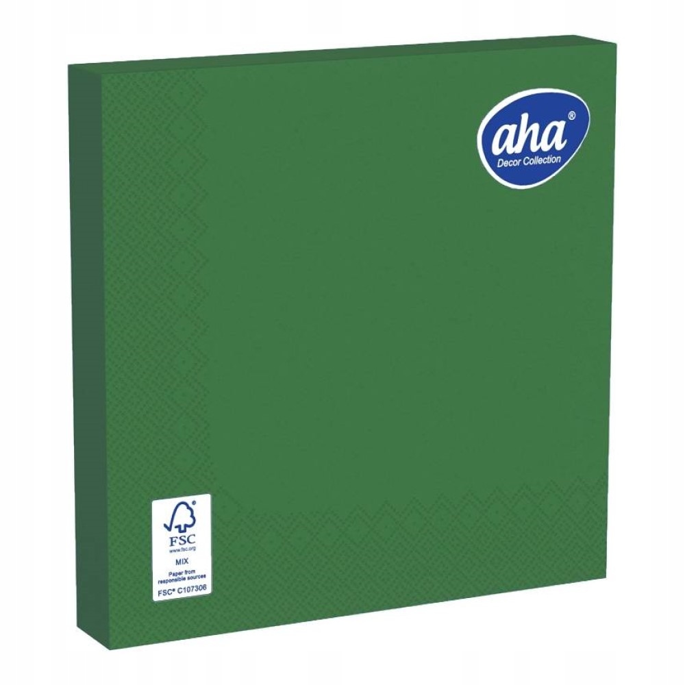 Serwetki AHA zielone