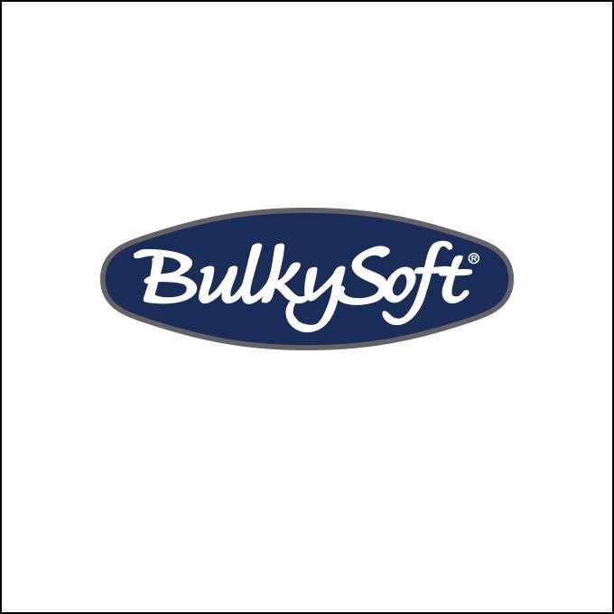 Serwetki BULKYSOFT 24x24mm 2 warstwy białe (100szt)