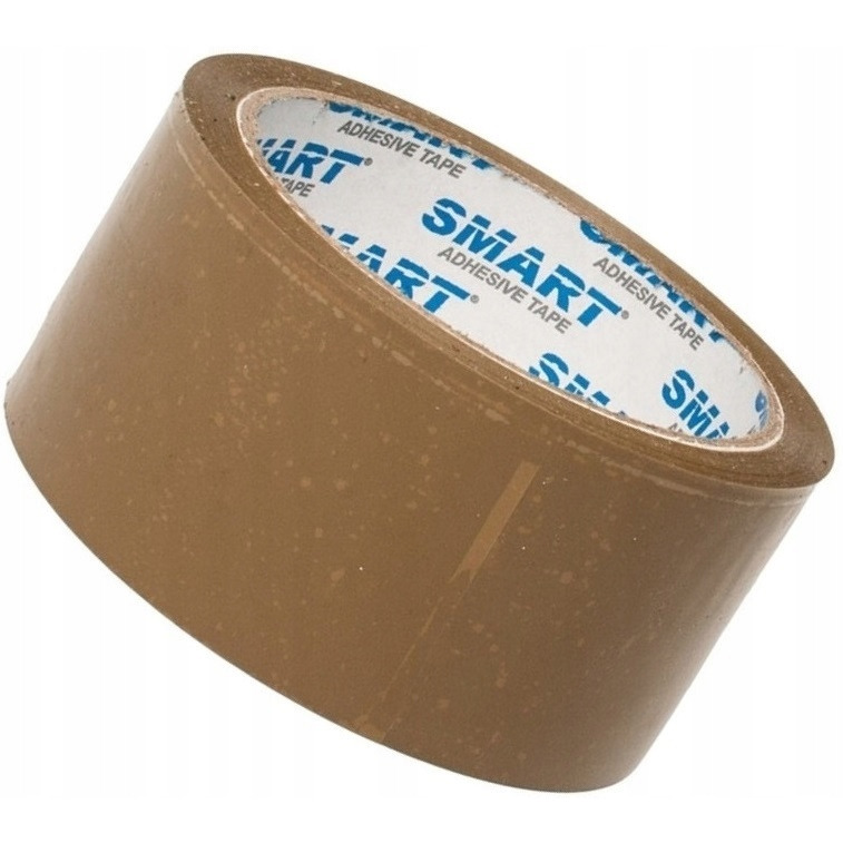 Taśma pakowa z klejem akrylowym PP 48x50m brązowa 150.551