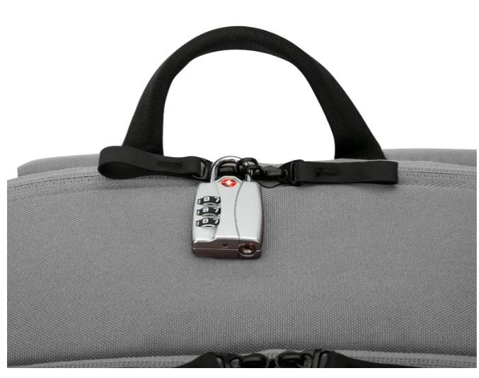 Plecak podróżny 16 cali Sagano EcoSmart Travel czarno-zielony