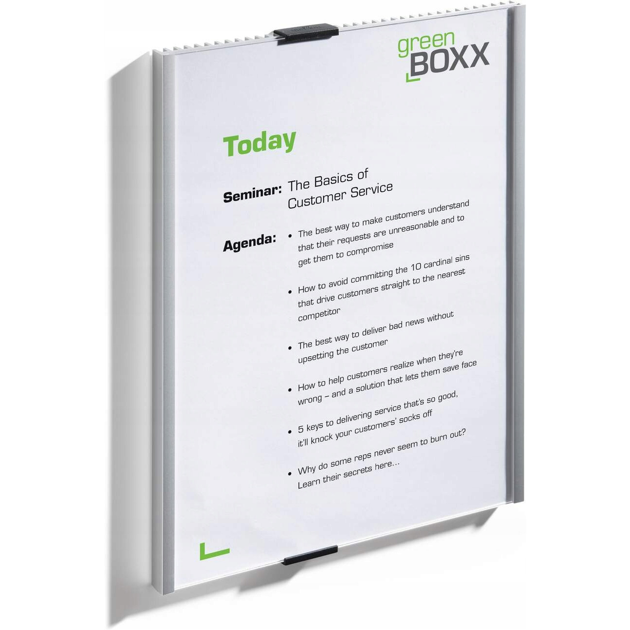 Tabliczka informacyjna INFO SIGN A4 210x297mm DURABLE 4806