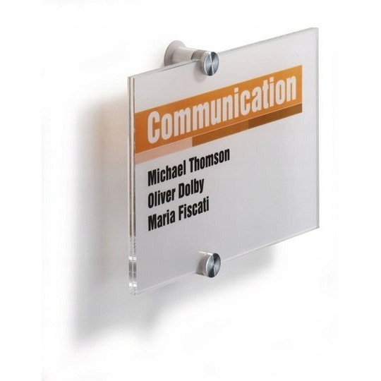 CRYSTAL SIGN - tabliczka informacyjna 210 x 148 mm