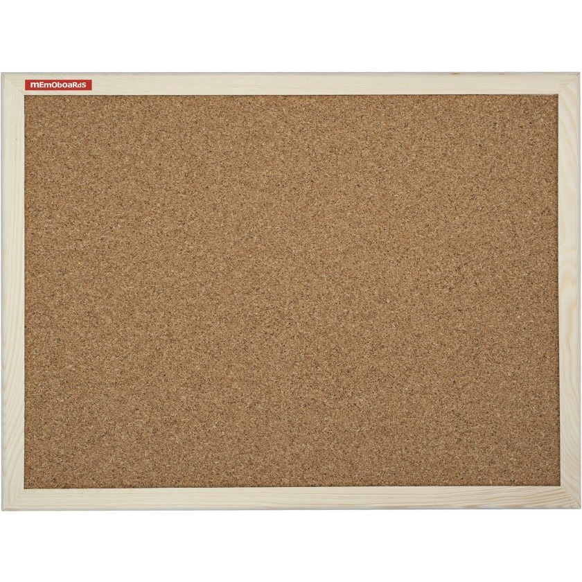 Tablica korkowa w ramie drewnianej rozm. 60x40cm MEMOBOARDS TC64 MB