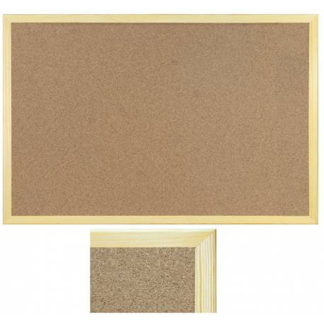 Tablica korkowa w ramie drewnianej 60x80
