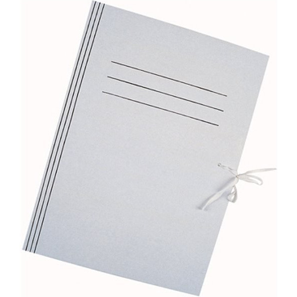 Teczka wiązana biała 300g KIEL-TECH 50szt. 5906683000540