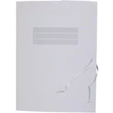 Teczka wiązana biała 350g KIEL-TECH 50szt. 5906683000557