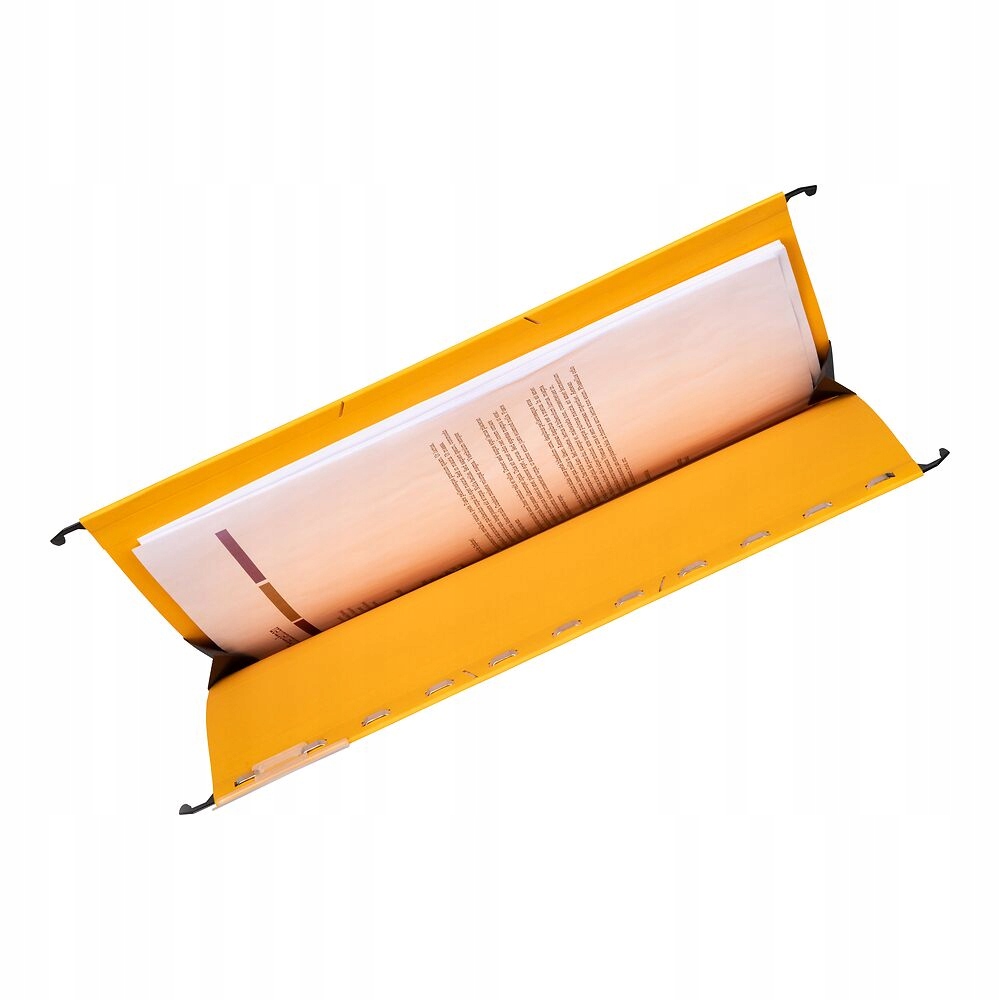 Teczka zawieszana z boczkami CHIC żółty ELBA 100552103