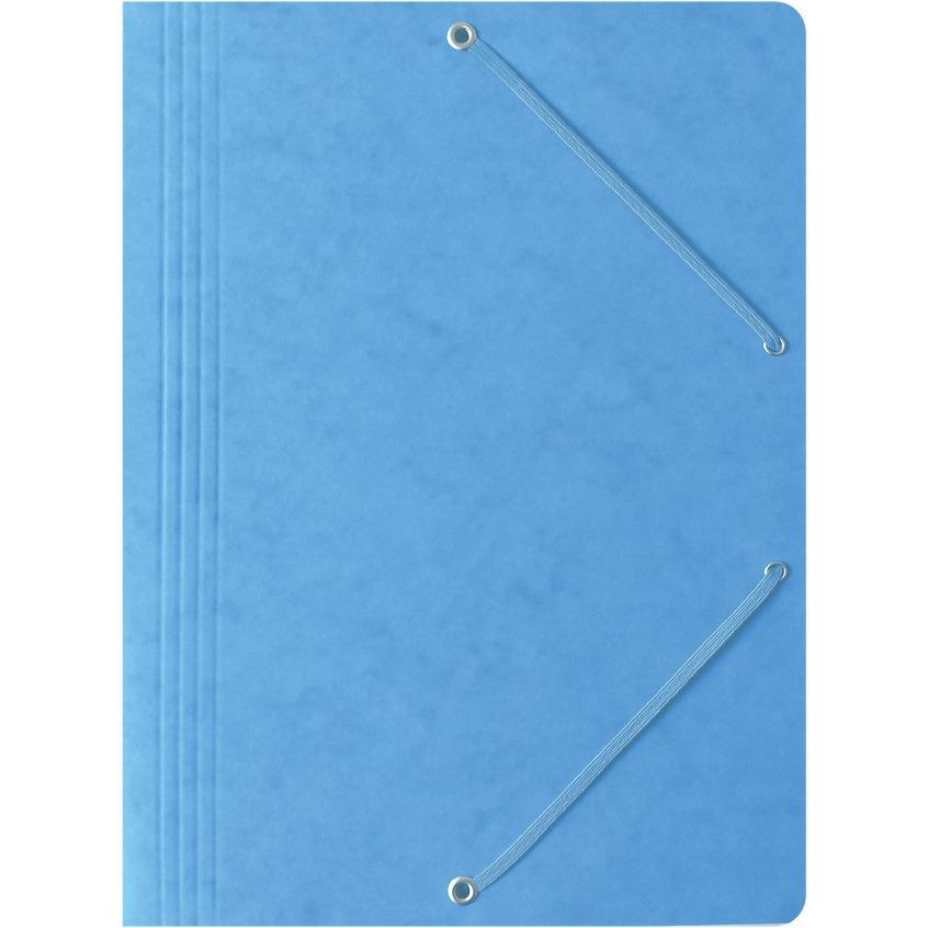 Teczka preszp.z gumką niebieska  3450-11 BANTEX