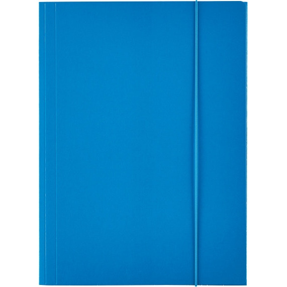 Teczka lakierowana z gumką A4 niebieska ESSELTE 13435