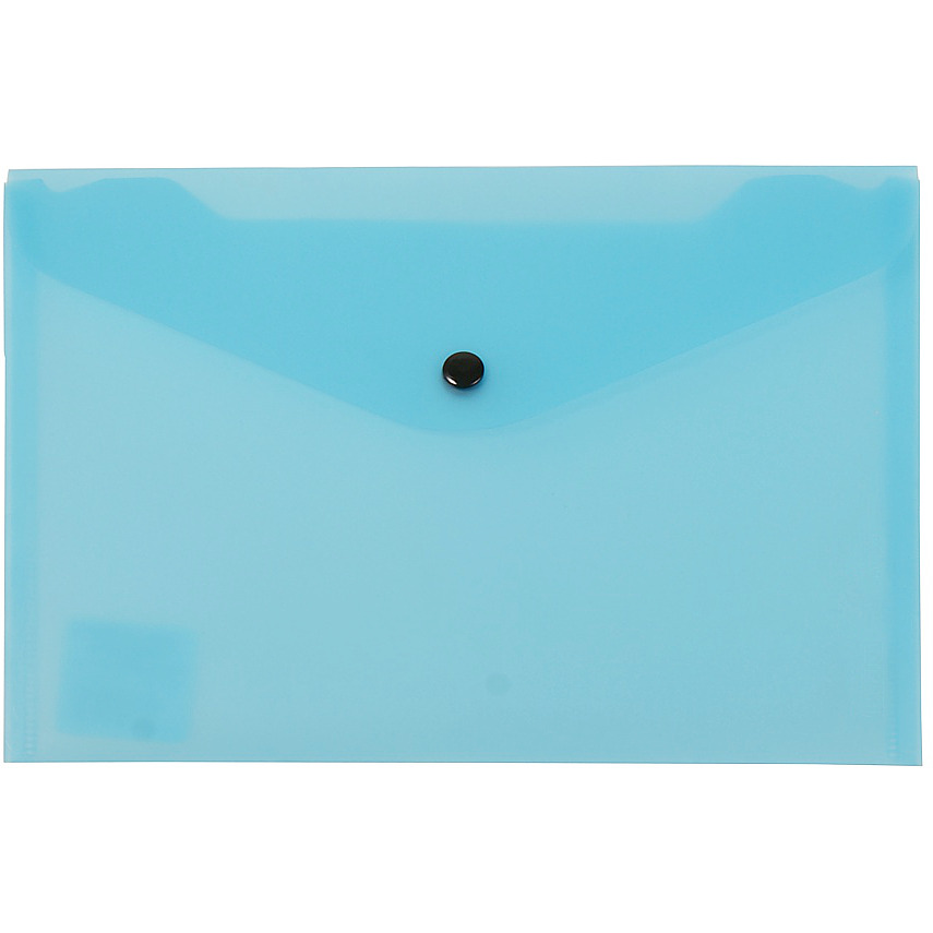 Teczka kopertowa A5 niebieska przezroczysta TP-11 BIURFOL