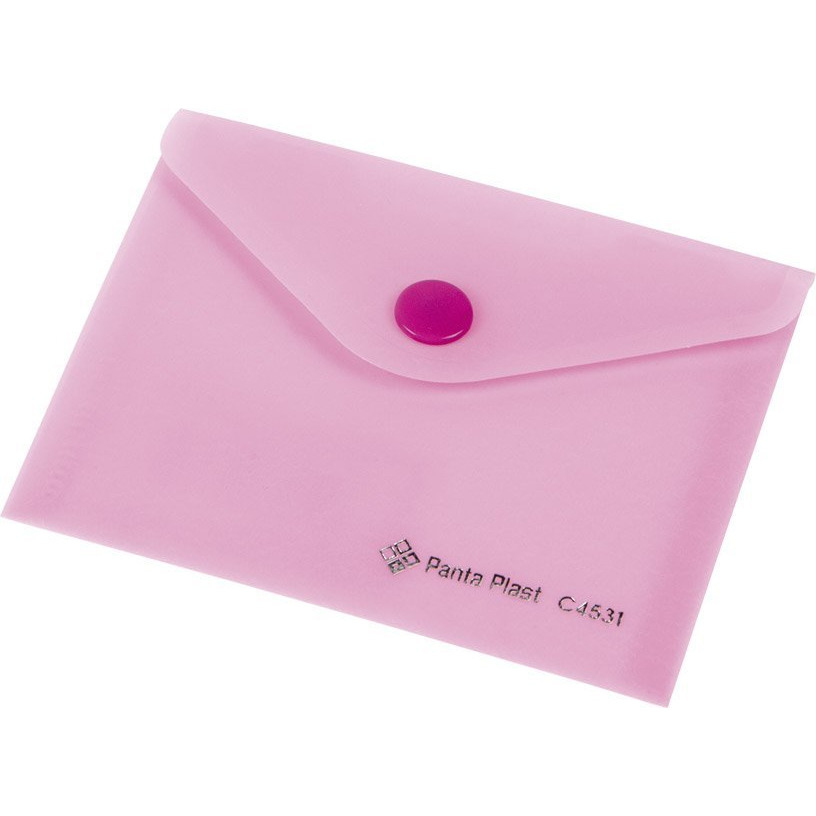 FOCUS KOPERTA A4/PP PRZEZROCZYSTA KOLOROWA RÓŻOWA