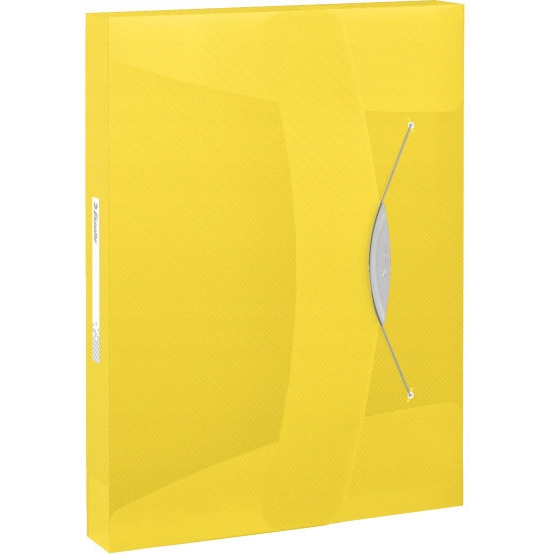 Teczka z gumką ESSELTE VIVIDA 40mm biała 624052