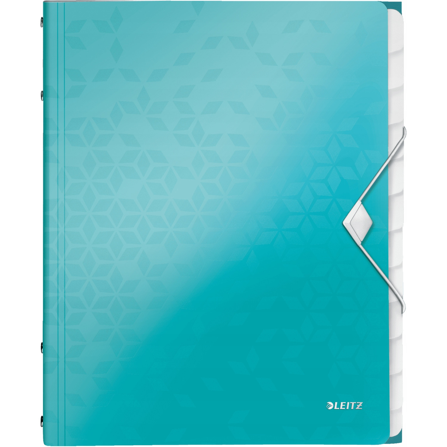 Teczka 12 przeródek A4 200k turkusowa LEITZ WOW 46340051