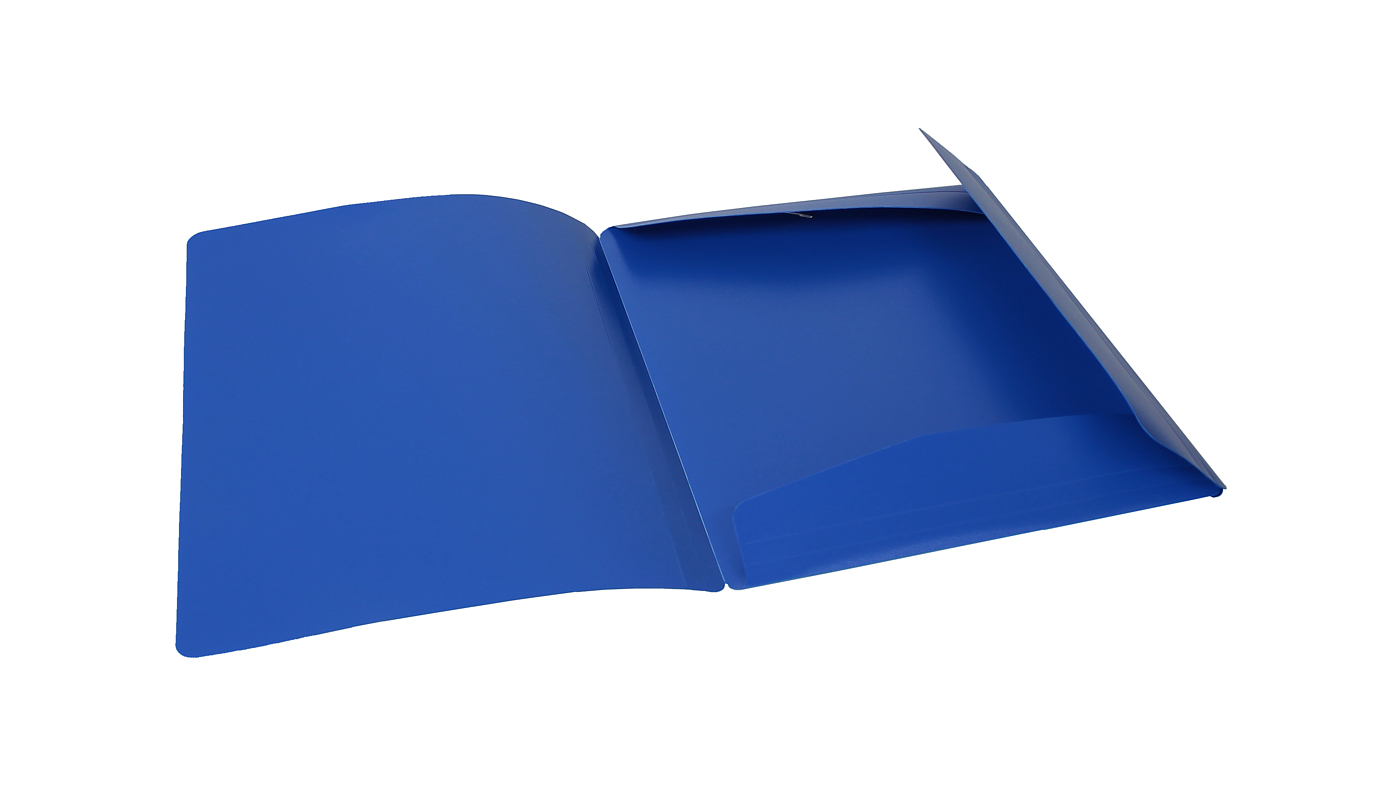 Teczka z gumką szeroka - SP niebieska TGS-01 BIURFOL