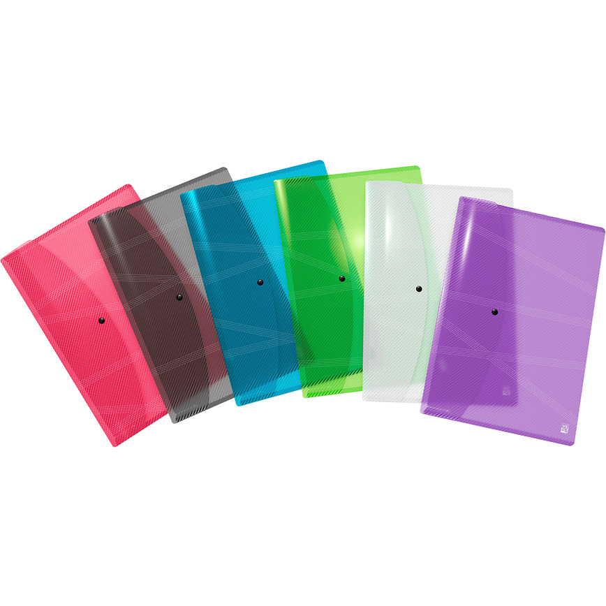 Teczka kopertowa A3 PP ELBA HAWAI mix kolor 6szt 400031409