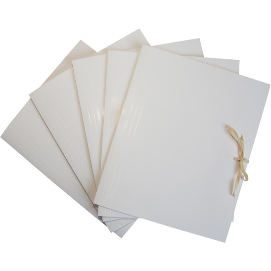 Teczka bezkwasowa z certyfikatem ISO 9706:2001 320X230X35 mm 240g/m2; 4-95001 KIEL-TECH