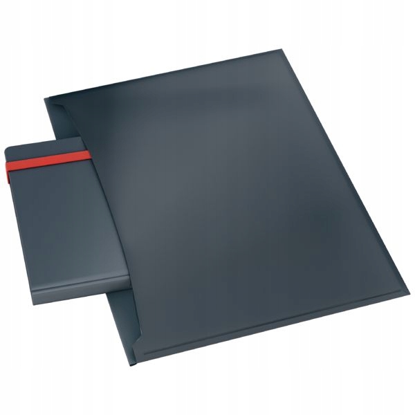 Teczka kopertowa z 2 przegródkami, szara 47090089