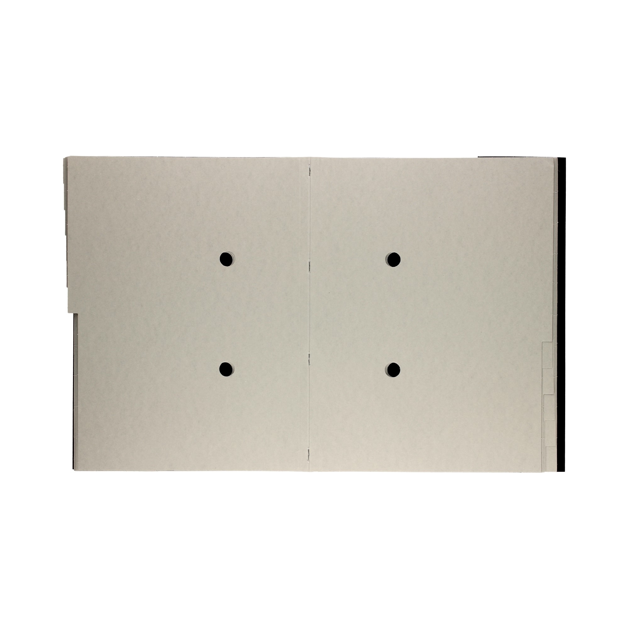 Teczka z przekładkami Recycle A4 12 przekładek, czarny 39150095