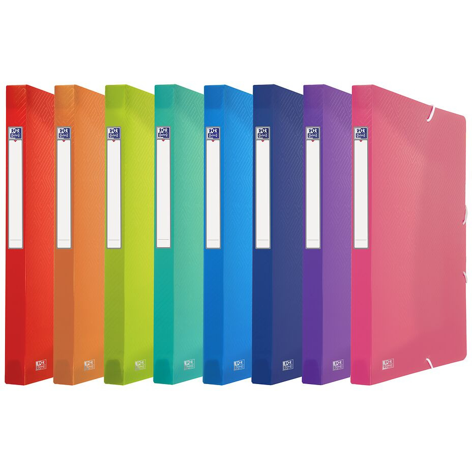 Teczka szeroka z gumką Urban Oxford 25mm mix kolorów 400146969