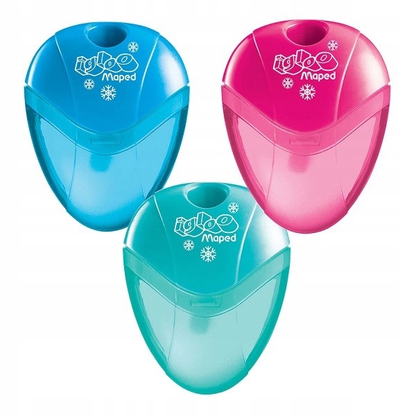 Temperówka plastikowa IGLOO 1 dla leworęcznych 032211 MAPED