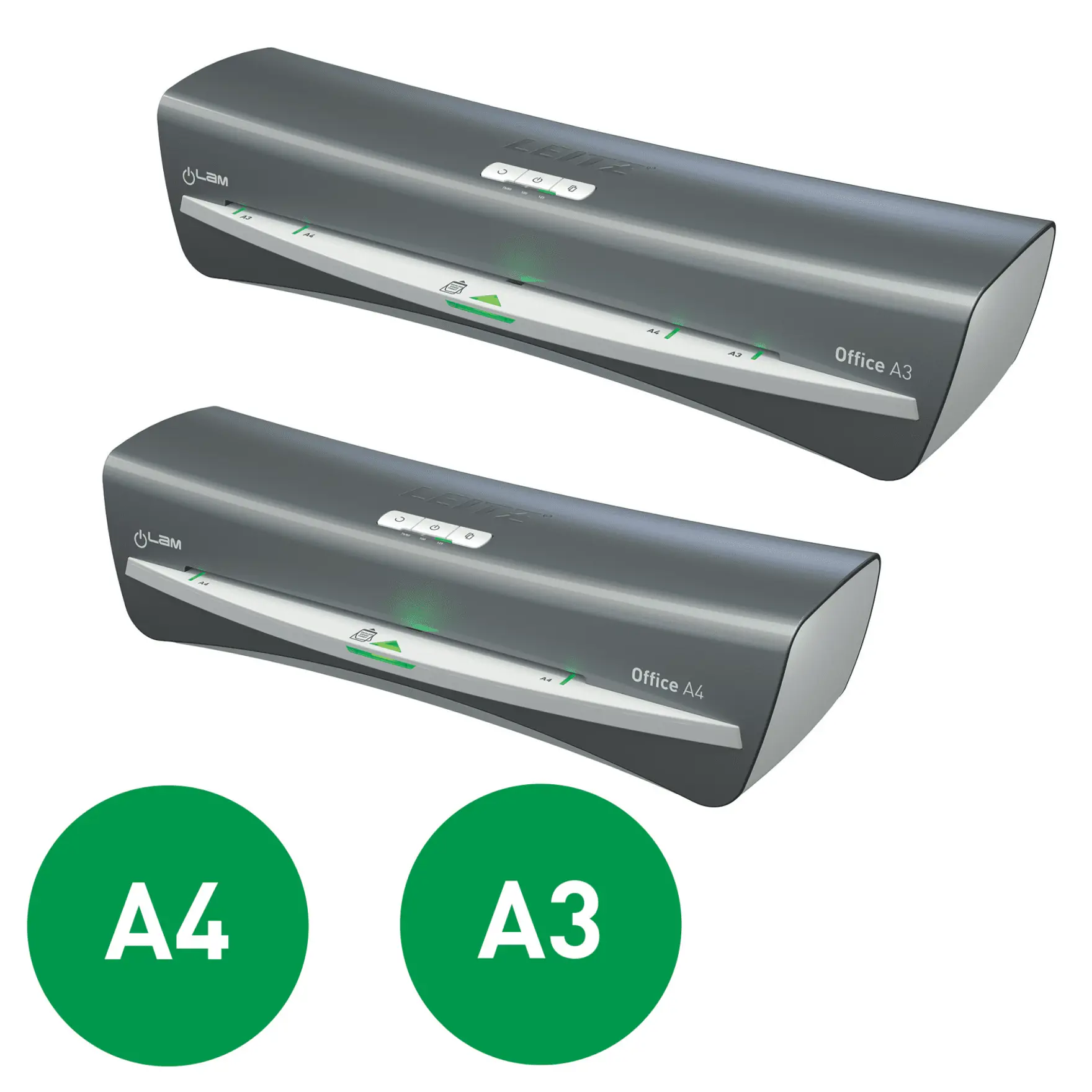 Laminator iLam OFFICE A3 230V srebrny 72530084 LEITZ