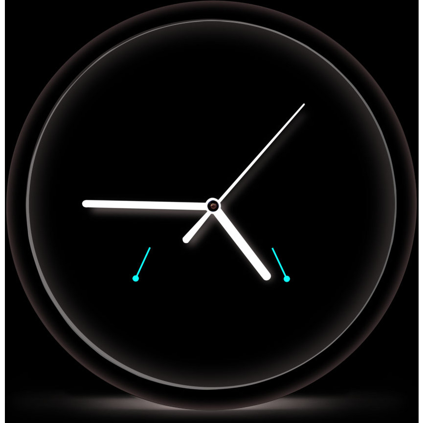 Zegar ścienny LYON_biały EHC016W ESPERANZA