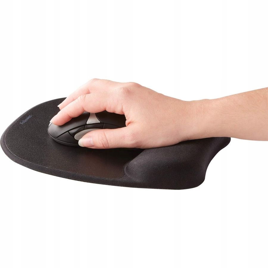 Podkładka pod mysz MEMORY FOAM czarna FELLOWES 9176501