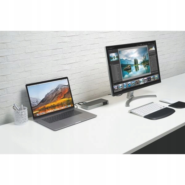 Podkładka Kensington ErgoSoft pod nadgarstki do klawiatur, czarna K52801EU